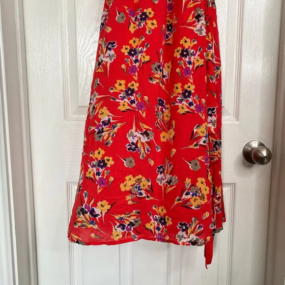 ANTHROPOLOGIE 47 of 52 Conversations Colloquial Off-The-Shoulder Dress Size 6 - Picture 8 of 11